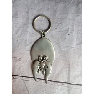 Vintage 1995 Yosemite Sam Rawcliffe Pewter Keychain Warner Bros Looney Tunes